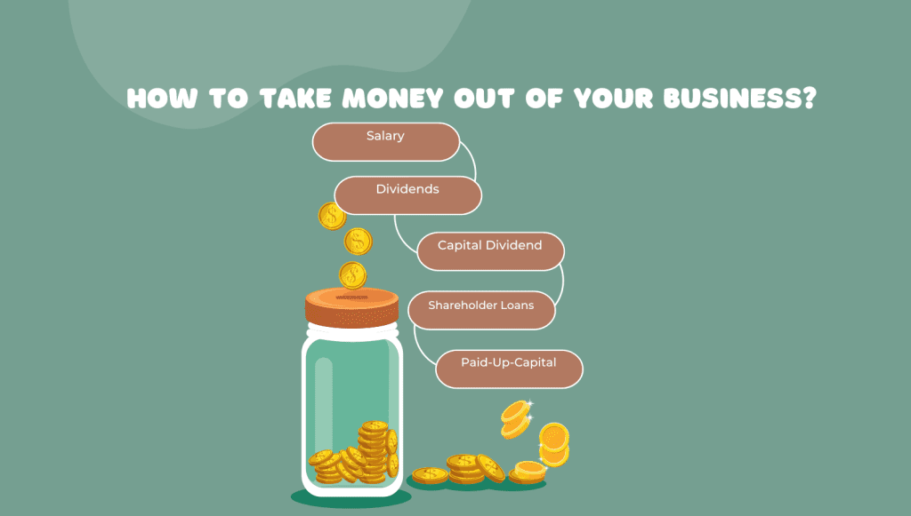 image of How to take money out of your business.
