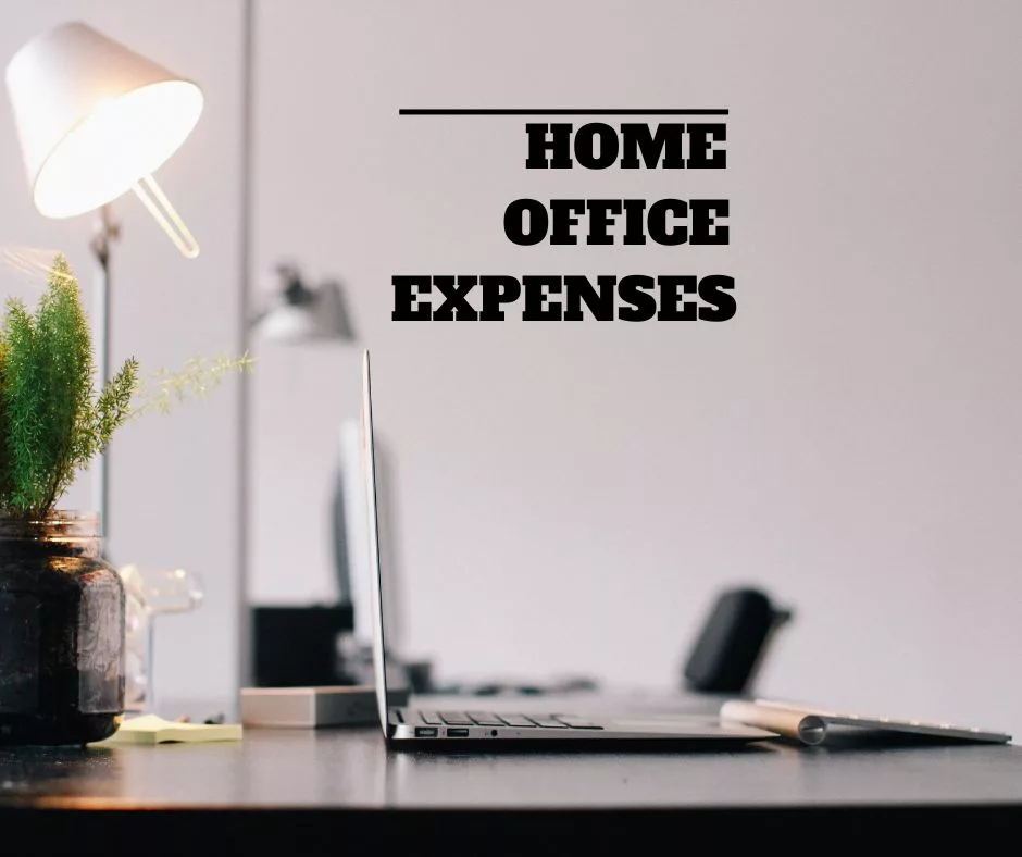 Image With Text Home Office Expenses